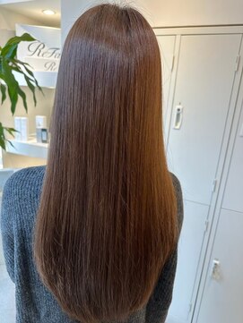 ジーナ 本八幡(Zina) 大人かわいい20代30代40代小顔ショコラベージュ　Zina本八幡