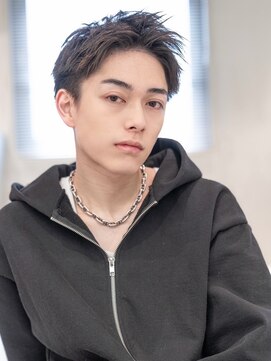 イオ 本厚木(io) スパイキーショートメンズカット刈り上げ短髪ビジネス