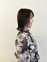 エンドリンク(endlink)&nbsp;隠しハイライト×キャラメルブラウンボブ