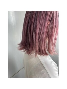ヘアースタジオ ドゥドゥ(Hair Studio DoDo) pink hair