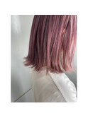 pink hair