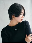 髪質改善*黒髪ショート似合わせカット*美髪【Zina千葉2nd】