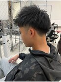 メンズ 短髪 アップバング サイドスタイル
