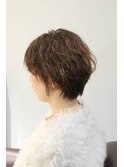 ハンサムショート(ウェーブヘアー)