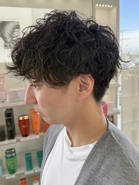 アトリーチェ 昭和店(ATTRICE) 甲府昭和町波巻きパーマツイストスパイラルパーマメンズマッシュ