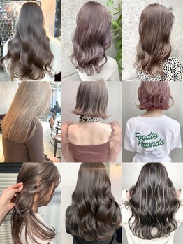ケイト(kate)の写真/【カット+カラ-+Tr¥7000】透け感×透明感イルミナ/イノア/ハイトーン/ベーシックカラーでトレンドカラーに!