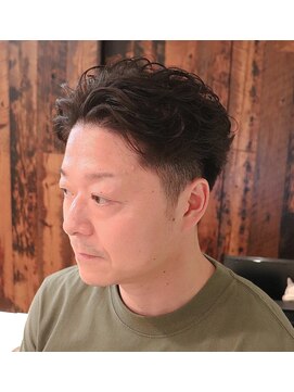 カズ 中津店(KAZU) メンズ 大人のフェザーパーマ