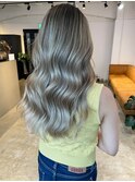 white ash balayage