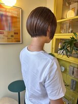 ヒントステーション(HINTSTATION)&nbsp;〈浅草 半個室〉ミニボブ/ハイライトベージュ