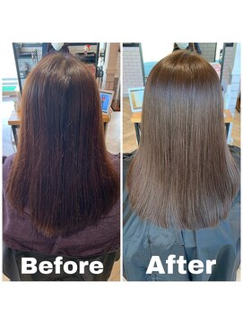 ポンテ 福間店(ponte) 髪質改善カラー