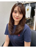 アリスバイアフロート 自由が丘(ALICe by AFLOAT) * レイヤーカット / 前髪 / グレージュ