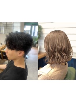 簡単にセットができて伸びてもキマる。帰ってからも感動が続く、実力派サロンのカット技術が定評◎