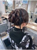【セットサロンfirst】華やかアップヘア♪
