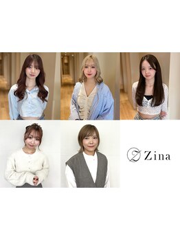 髪質改善はZina★艶髪特化Salon【カット＋ケアカラー＋超音波クイックTR\7900】女性stylist多数在籍[船橋]