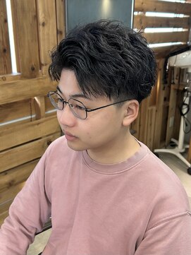 メロウマン(mellowman) メンズカット/ツイストスパイラルパーマ