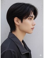 ゼスト フィーノ(ZEST fino) フェザーパーマ/センターパート/立川メンズカット