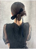 カチモリヘア お呼ばれへア ヘアセット ヘアアレンジ 韓国ヘア