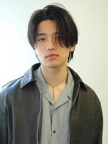 アコロン(acoron.)&nbsp;10代/20代/センターパート/ダウンパーマ/池袋メンズカット