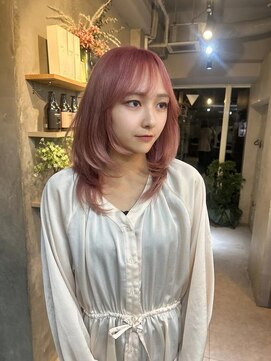 フォート(FORT) m35_ピンクベージュ/ピンク/レイヤー/ハイトーン