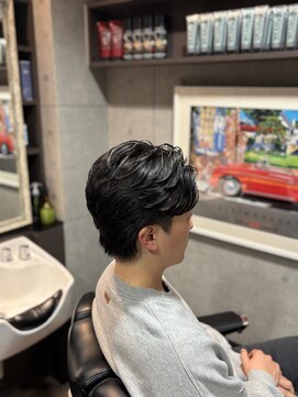 グロウヘアワークス(grow hair works) 緩めパーマ！