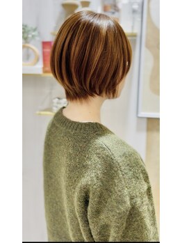 ラファンス イマザト(LaFENCE IMAZATO)の写真/【美フォルム/髪質改善】人気のショートやボブは《森谷 美香》にお任せ！ご自宅でのセットも簡単に＊