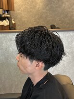 ザ クラン バイ ヘッドライト 仙台長町店(THE CLAN by HEADLIGHT)&nbsp;【爽やかに決まるメンズパーマ】刈り上げ×ツイストスパイラル