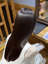 ブロッサム 池袋店(Blossom) ワンホンレイヤー/ダークブラウン/髪質改善/池袋/Matsuda