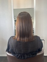ヘアサロン フラット(Hair salon flat) 縮毛矯正×切りっぱなし