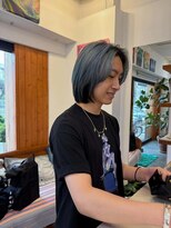 ツネ ヘアアンドヘッドスパ(TsuNE hair&head spa)&nbsp;メンズボブ　フェイスレイヤー