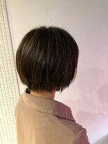 スタジオ アルファプラス 日暮里店(studio α+)&nbsp;フォギーベージュ×ショートボブ♪