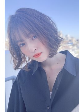 ジーナ 梅田(Zina) やわからシフォンボブzina