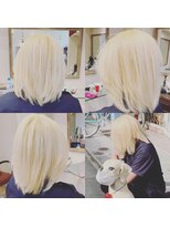 ヘアーラクープ(HAIR LA COUPE) ホワイトブリーチ