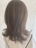 ヘアメイク ミエル(HAIR MAKE miel)&nbsp;抜け感セミディ