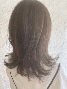 ヘアメイク ミエル(HAIR MAKE miel) 抜け感セミディ