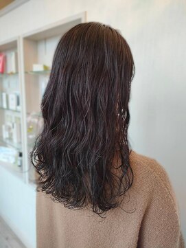 エルベ 内原店(elve) パーマで巻き髪風に♪