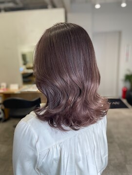 アヴァンス 京橋店(AVANCE) イルミナカラーでラベンダーベージュ
