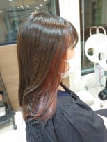 アッシュ 清瀬店(Ash)&nbsp;【髪質改善】ピンク系インナーカラー　Ash清瀬 大嶋