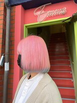 エマ(emma)&nbsp;ピンク×水色裾カラー！