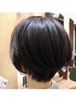 オブハーツ 若葉台店(OF HEARTS) 大人ナチュラルショート【髪質改善/インナーカラー/縮毛矯正】