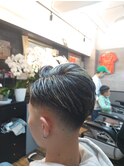 Grow hair works tokyo /  七三フェードスタイル