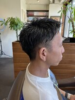 スープレックス ヘアーデザイン(SOUPREX HAIR DESIGN)&nbsp;大人の男性夏ツーブロック　20代 30代 40代 50代 60代 髪質改善