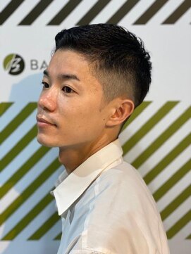 バーバーバー 四谷(BARBER-BAR) ワンセクションアップバンクショート