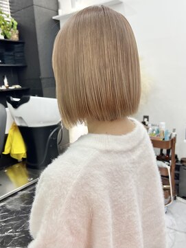 チュダック(ChuDuck) 韓国風《ミルクティー》ブリーチ/ケアブリーチ/ダブルカラー