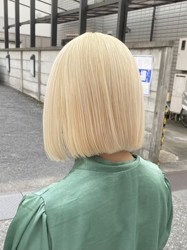 フリーラ 表参道(freera) ブリーチダブルカラーホワイトカラーインナーカラー裾カラー艶髪