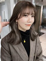 サイン 表参道(SIGN)&nbsp;イヤリングカラーインナーカラーハイライトカラーレイヤーカット