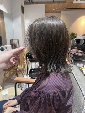 アドア 横浜(ADORE) 【ADORE横浜】オリーブグレージュ×ボブレイヤー