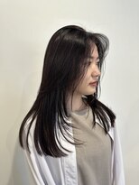 エトス プロデュースド バイ ヴァイナルズミックス(Ethos produced by Vinyl's mix)&nbsp;レイヤーカット　レッドカラー