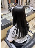 髪質改善ストレート