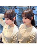フェイスラインカット