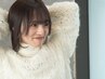 カット＋全体カラー＋デトックス＋トリートメント　￥11,000